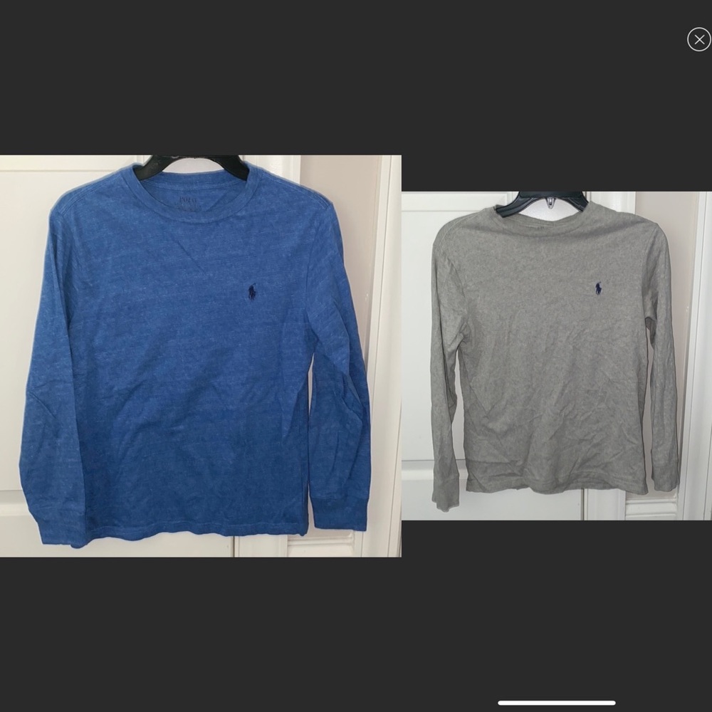 Ralph Lauren Polo Boys long sleeve tops! 2 for 1. Used but good condition.